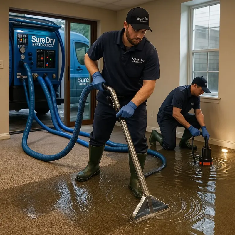 Water Extraction and Removal process in Towns County, GA